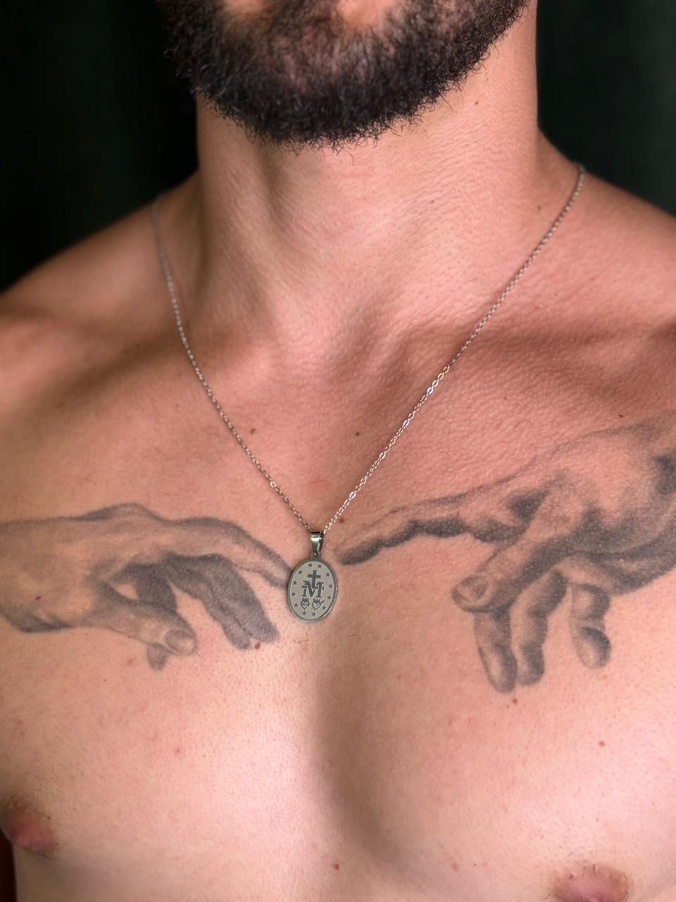 Colar Medalha Nossa Senhora das Graças