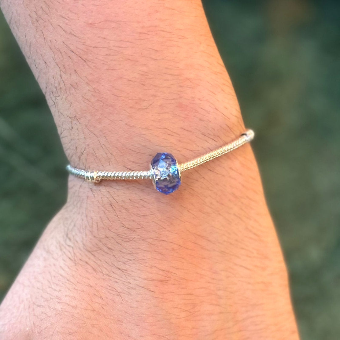 Berloque Murano Azul