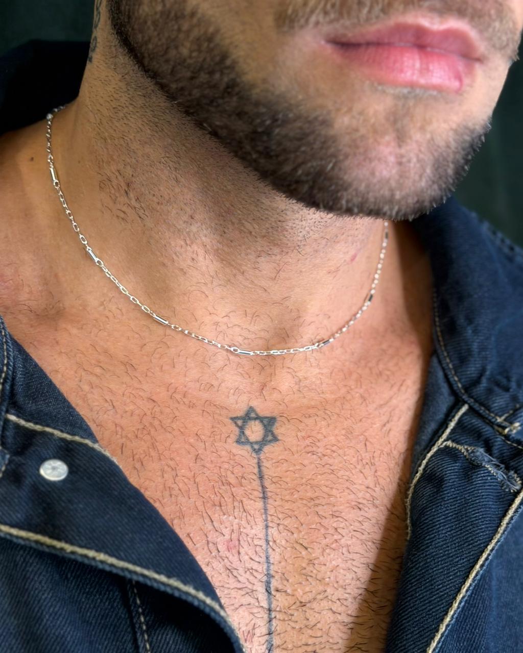 Choker Cylinder Prata925