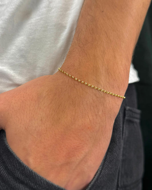 Pulseira Elos Portugueses Slim OURO 18K