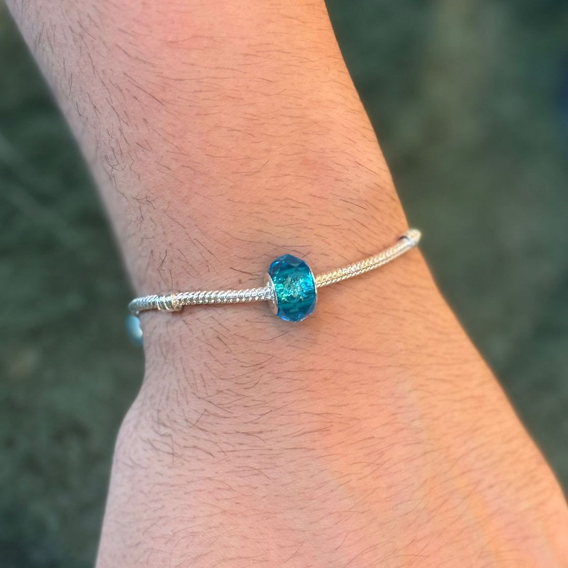 Berloque Murano Azul