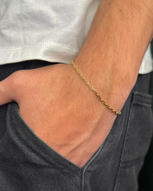 Pulseira Elos Slim OURO 18K