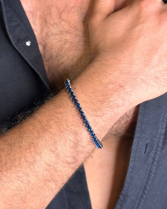 Pulseira Riviera Blue - 3 Pontas