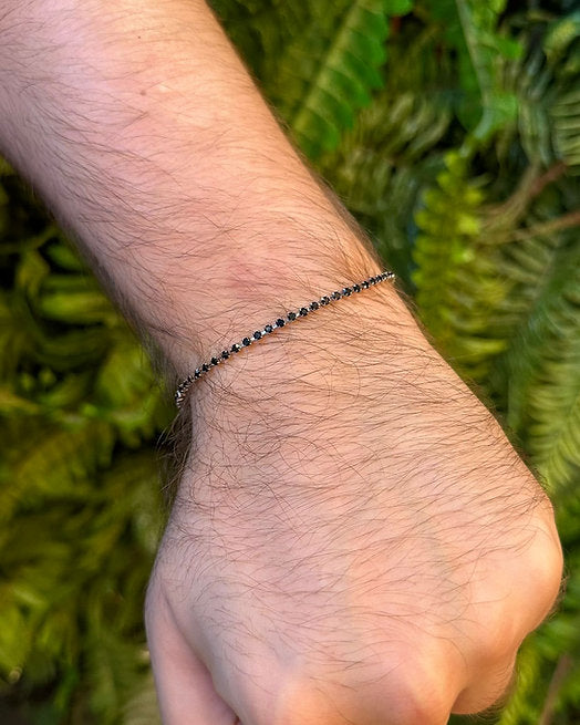 Pulseira Riviera Ônix Ultra Slim