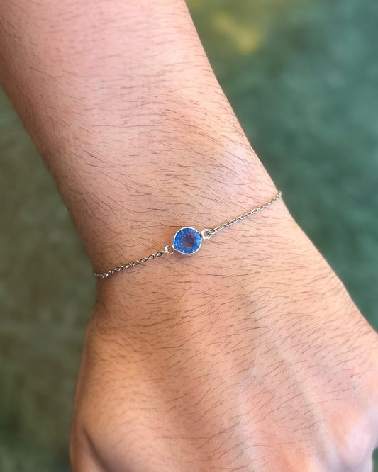 Pulseira Ponto de Luz Oceano Steel