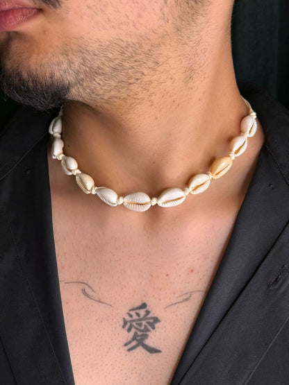 Choker Búzio Natural