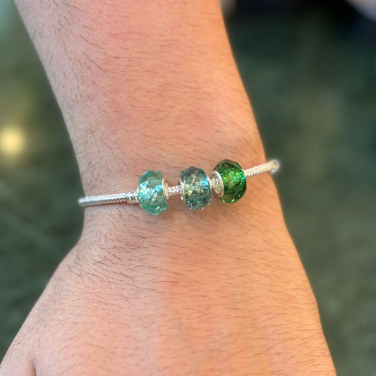 Berloque Murano Verde