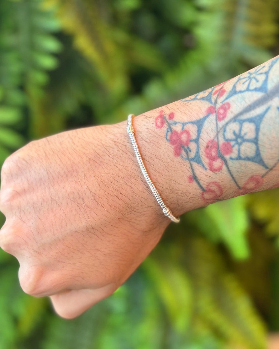 Pulseira Berloques Banhada