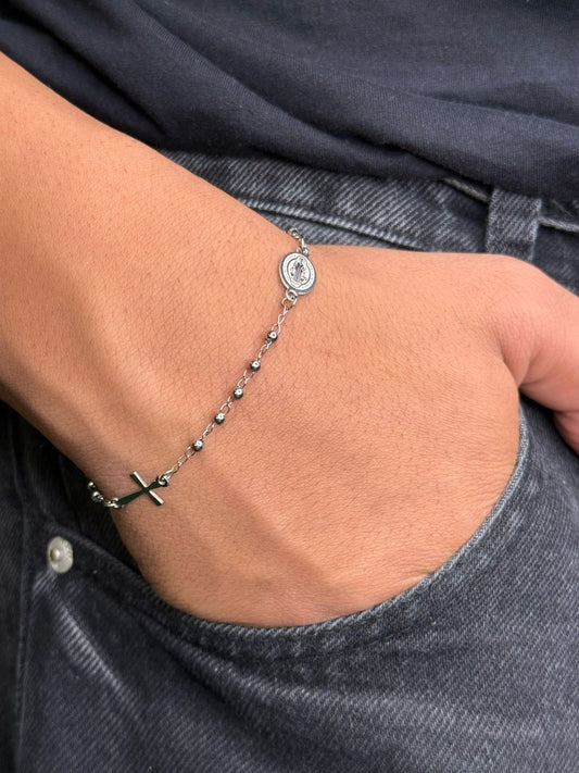 Pulseira Tercinho São Bento Steel