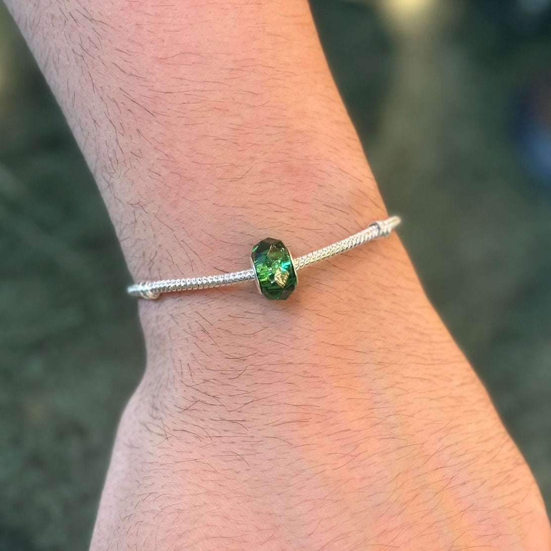 Berloque Murano Verde