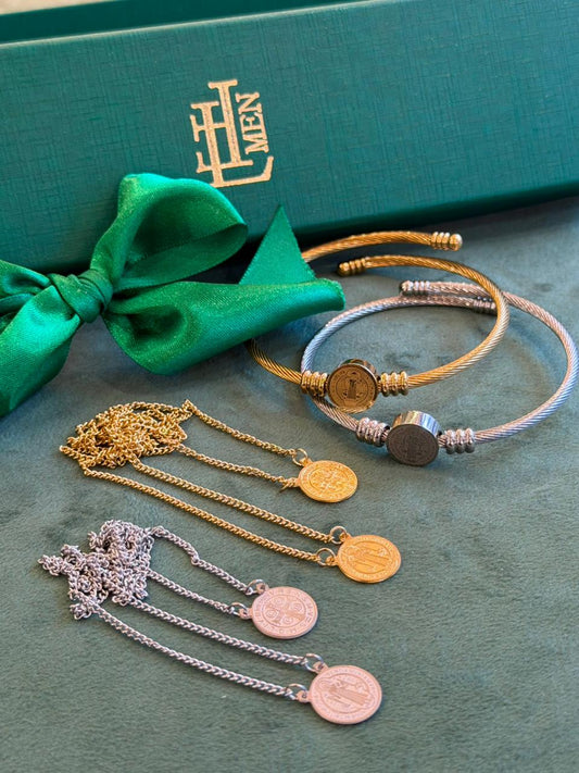 Kit São Bento - Bracelete + Escapulário