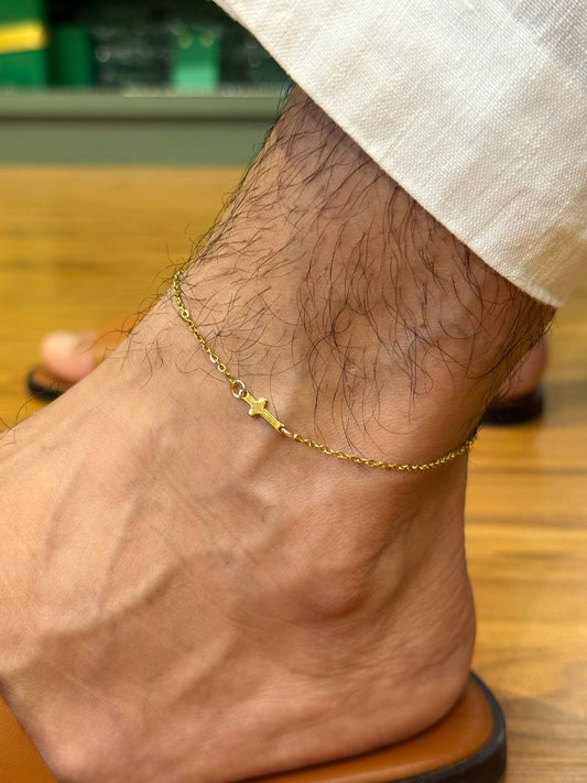 Tornozeleira Cruzinha Petit Steel