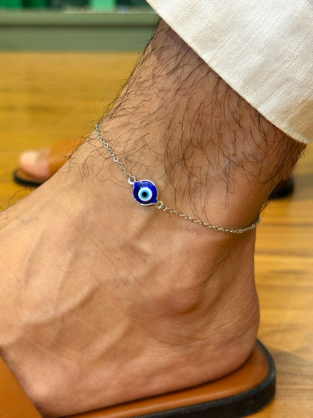 Tornozeleira Olho Grego Blue Steel