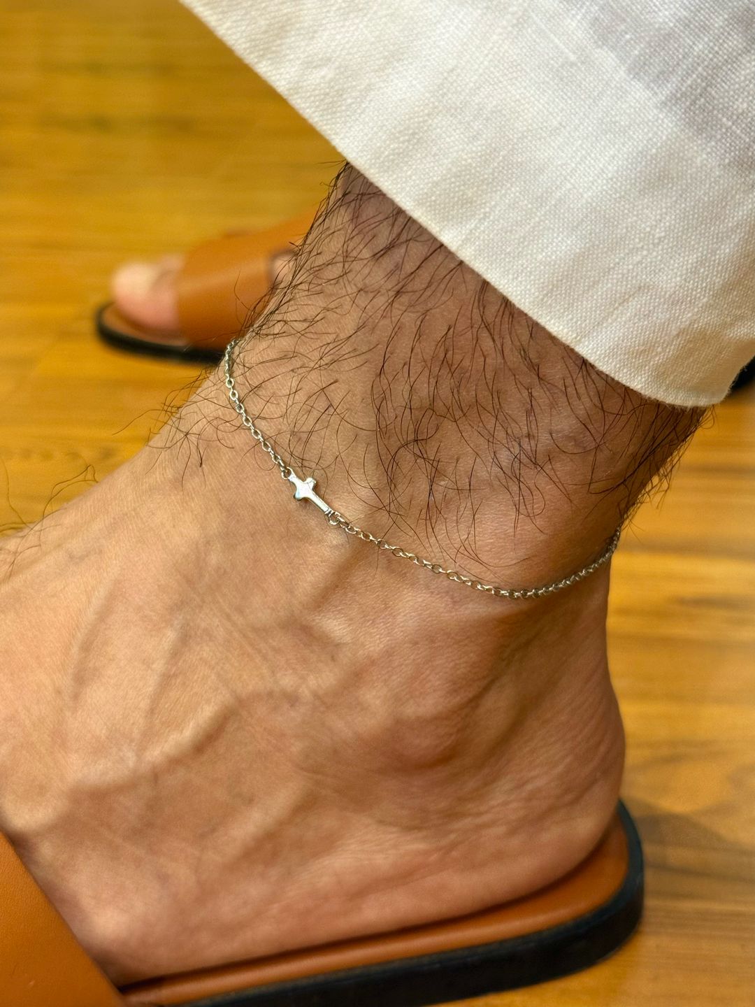 Tornozeleira Cruzinha Petit Steel