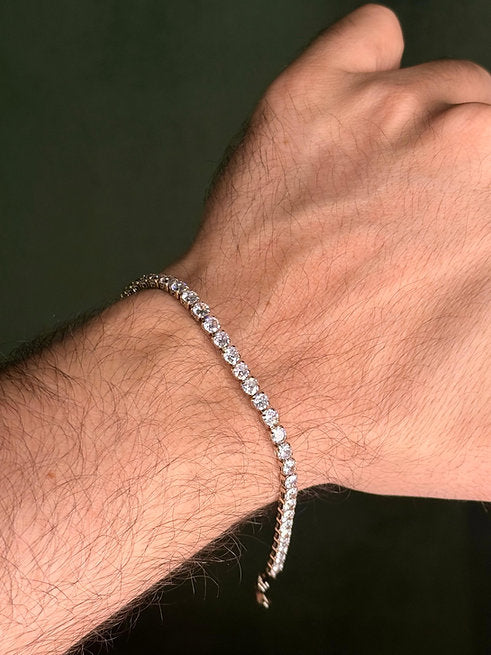 Pulseira Riviera Clássica Cristal
