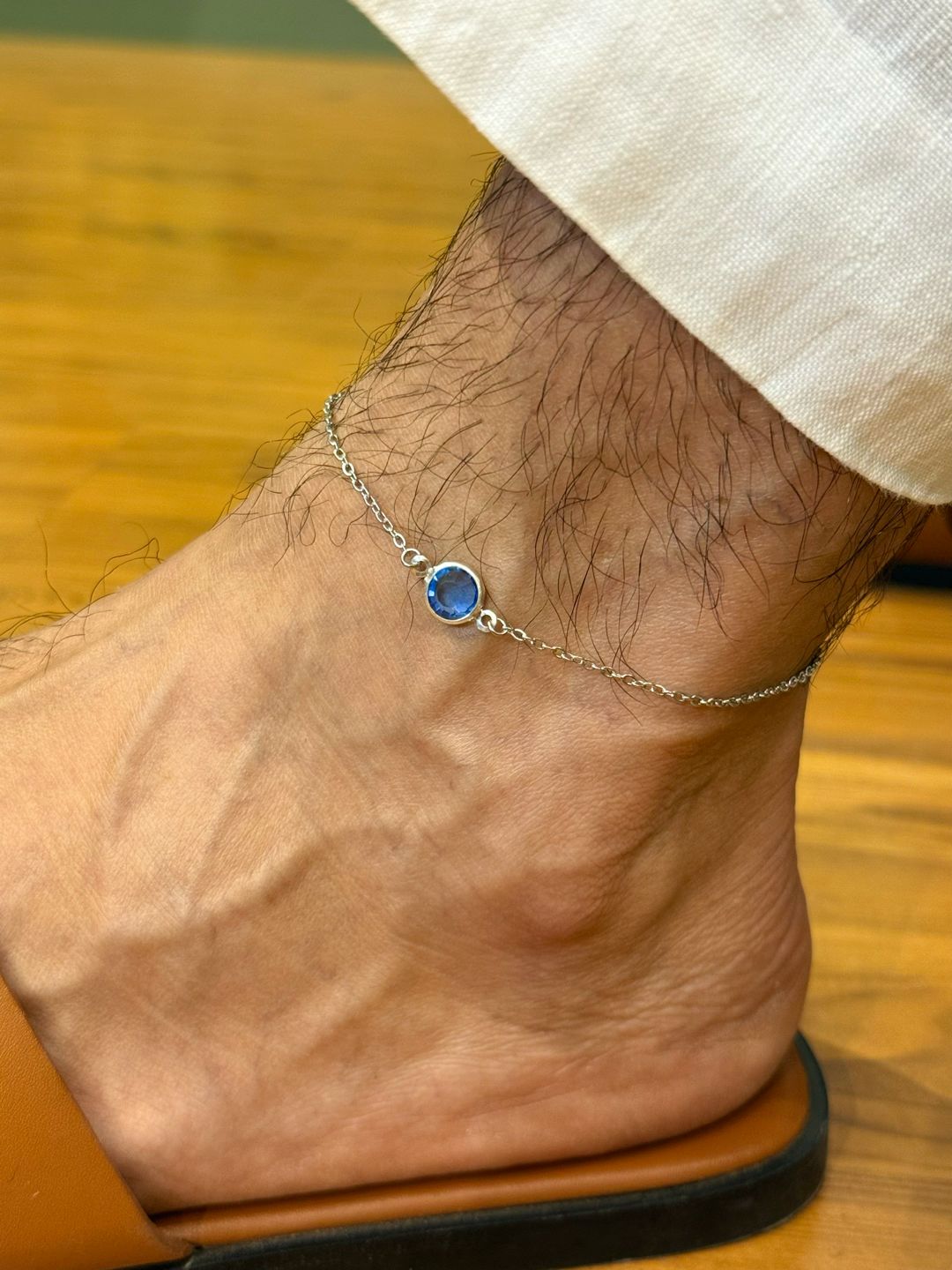 Tornozeleira Ponto de Luz Oceano