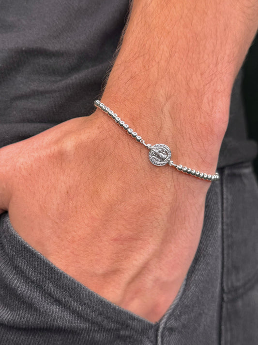 Pulseira São Bento Spheres Prata925