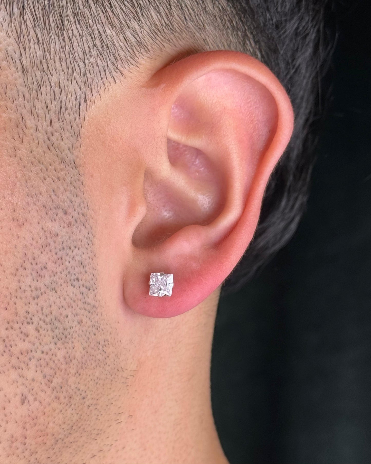 Trio Ponto de Luz Square Cristal Prata925