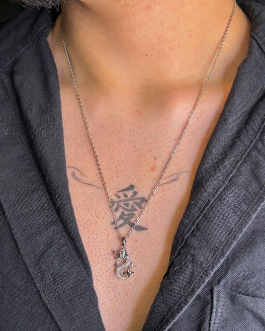Colar Crital Dragon