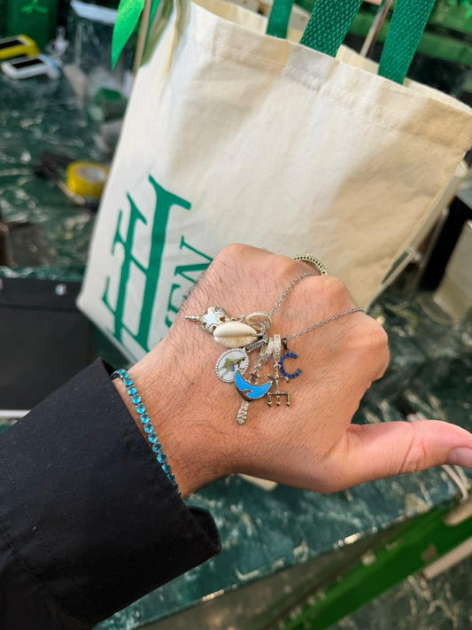 Colar Patuá Orixás Blue