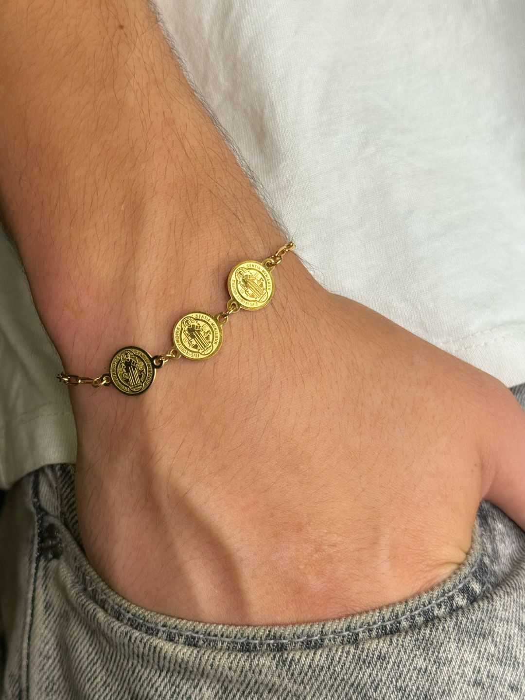 Pulseira Triple Round São Bento